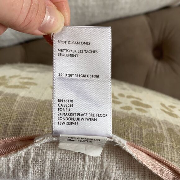 Anthropologie Tasseled Constance Pillow Case - Picture 11 of 12